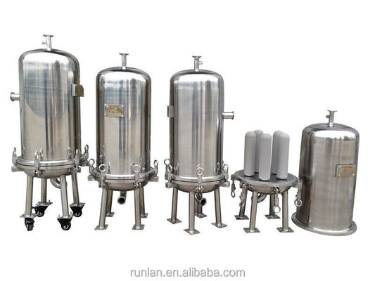 Sanitary Pleated Filter Cartridge Housing for 20Inch Stainless Steel Filter Housing