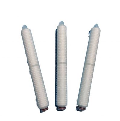 1kg Weight OD 68.5mm Folding Filter Pleated PP Filter Cartridge for Filtration